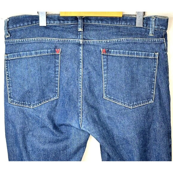 RVCA Jeans Mens Regulars The Balance Of Opposites Slim Blue Size 36 - Picture 5 of 15